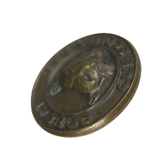 Cub Scouts B.S.A. Bobcat Pin .6 inch Jewelry Goldtone Brass - Picture 3 of 5